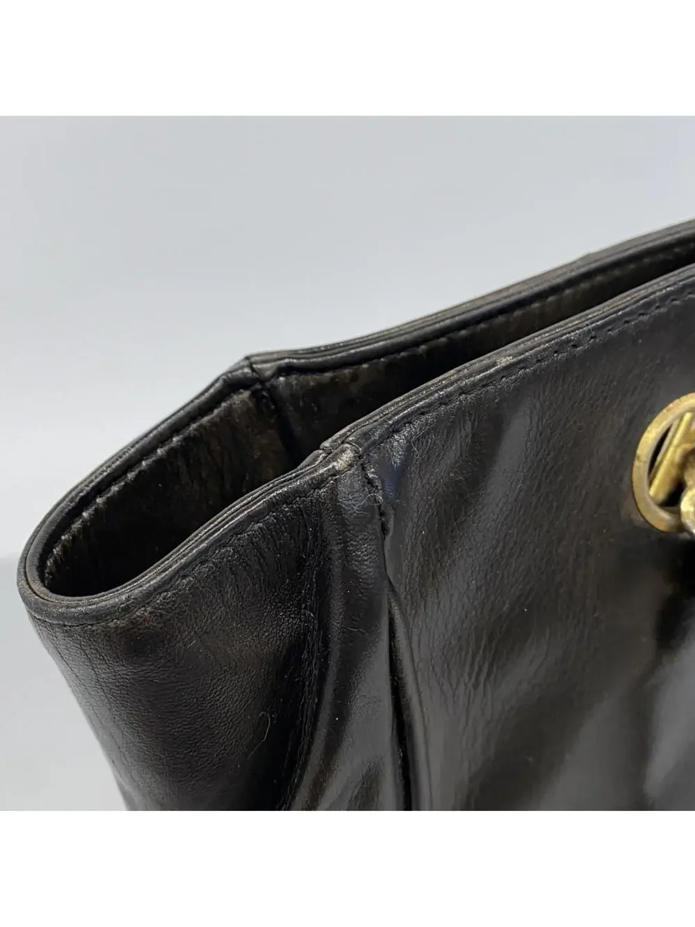 Chanel Vintage Shopping Tote Lambskin #309629C15B